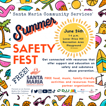 Santa Maria’s Third Annual Summer Safety Fest Provides Resources that Offer Support and Education on Safety and Substance Abuse Prevention in Price Hill